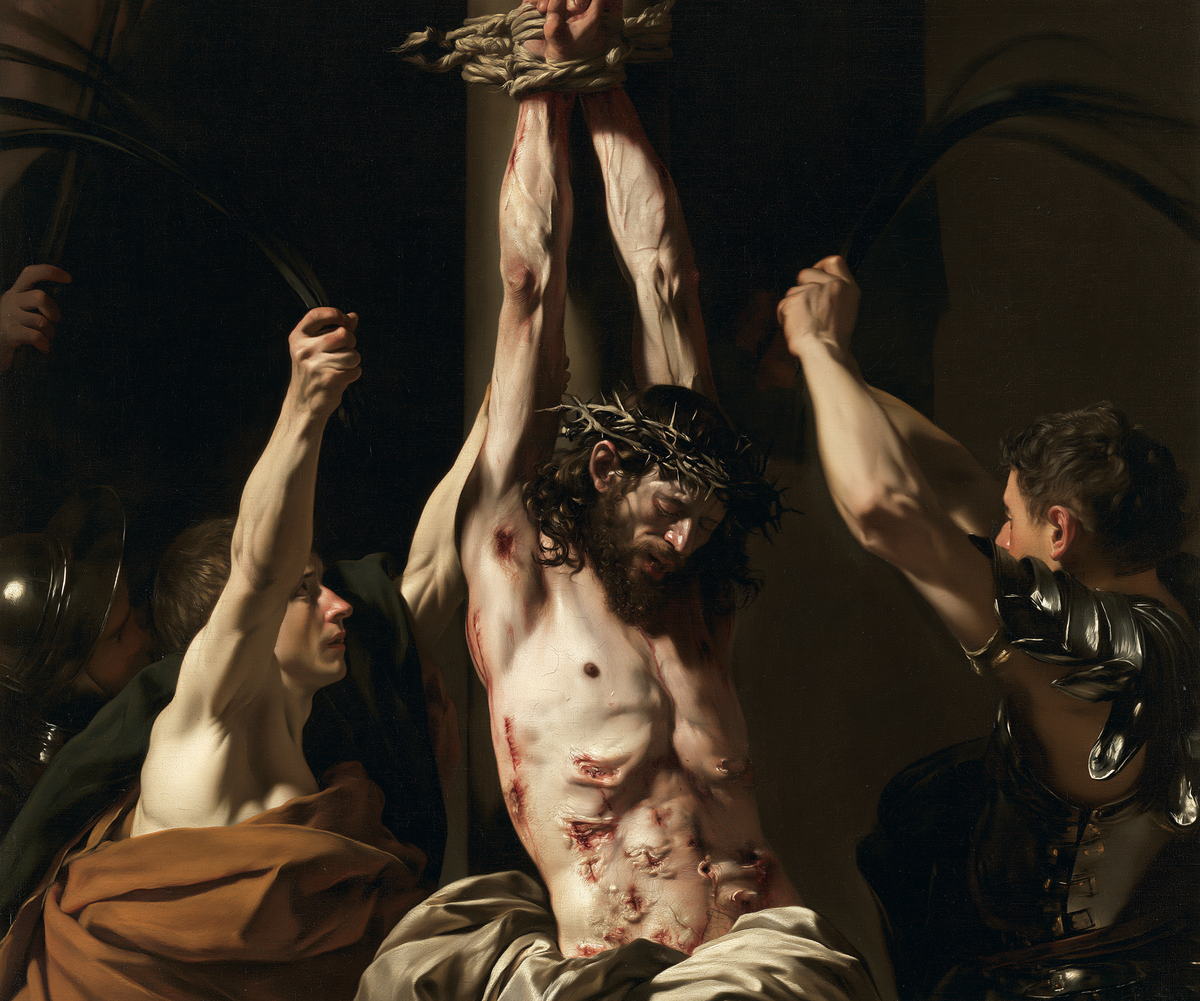 Christian work landscape - The Flagellation of Christ - Alpha Christian Art