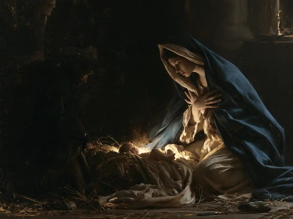 The Nativity - Christian artwork collection