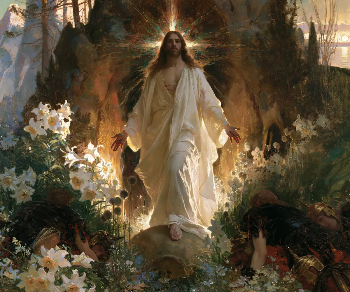 The Resurrection of Jesus Christ - Expressionist - Christian artwork collection