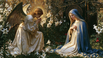 The Annunciation - The Annunciation in the Garden · Landscape n° 21