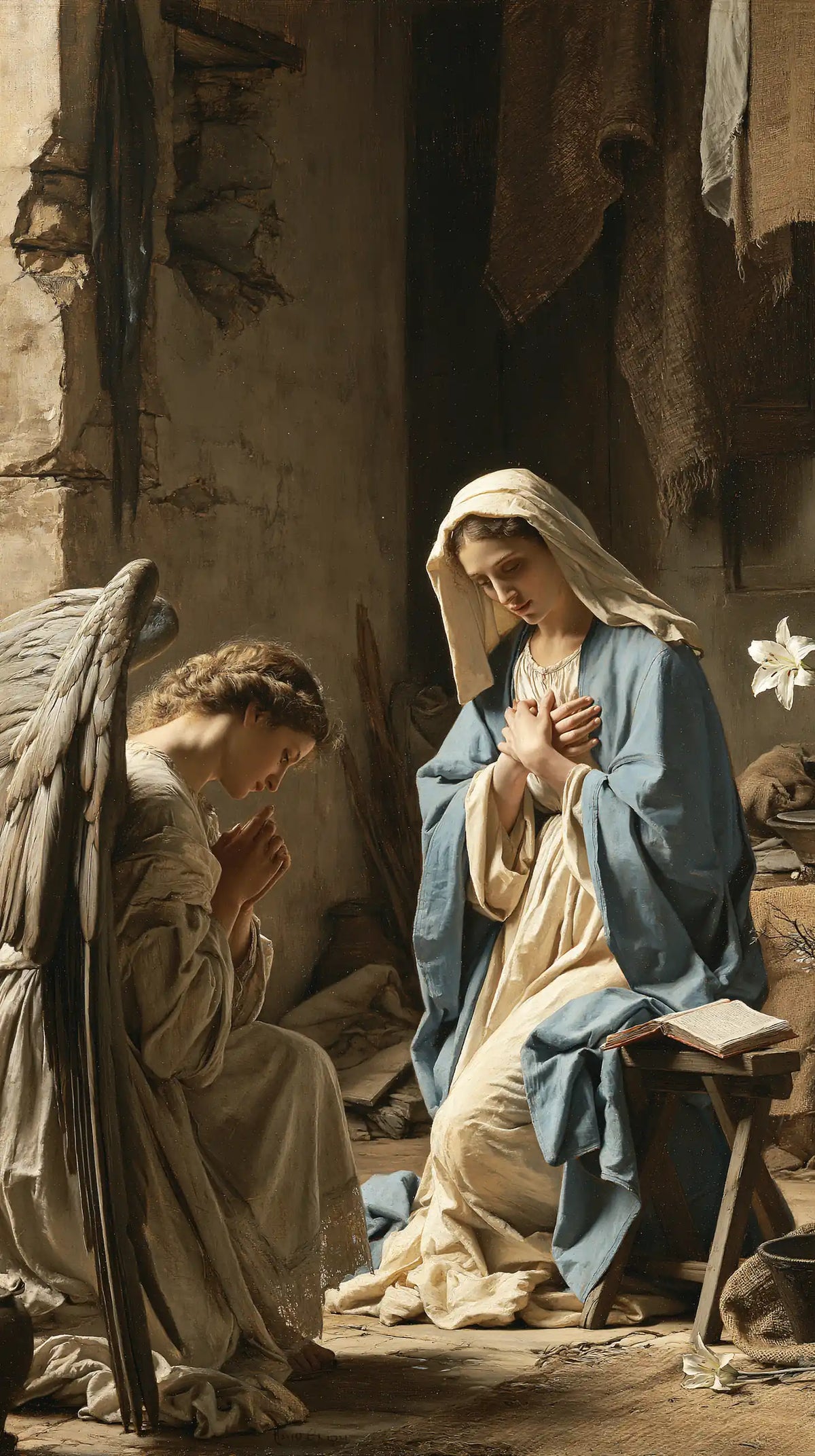 The Annunciation - The Chamber in Nazareth · Portrait n° 1
