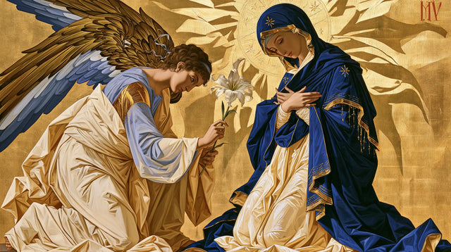 The Annunciation - Contemporary Byzantine · Landscape n° 9