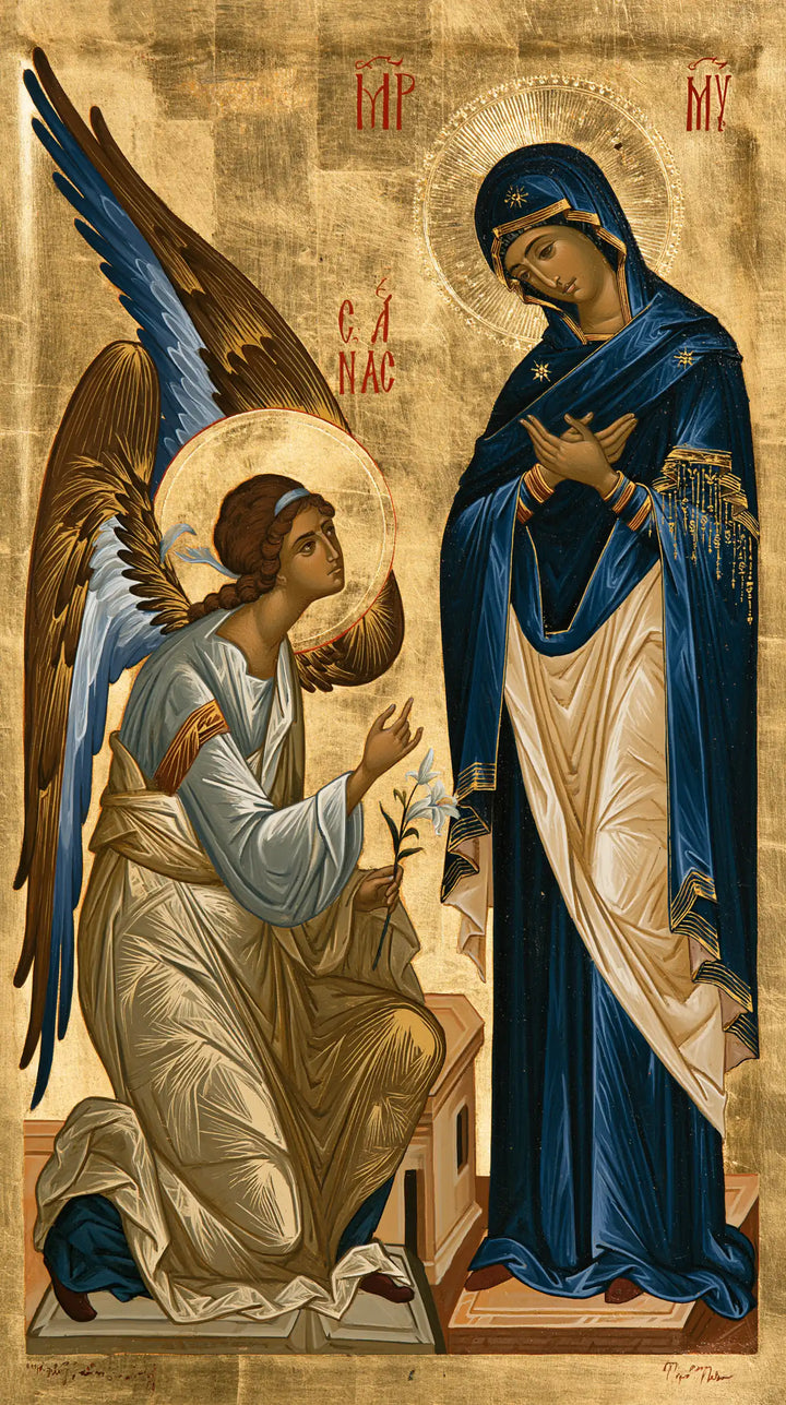 The Annunciation - Contemporary Byzantine · Portrait n° 2