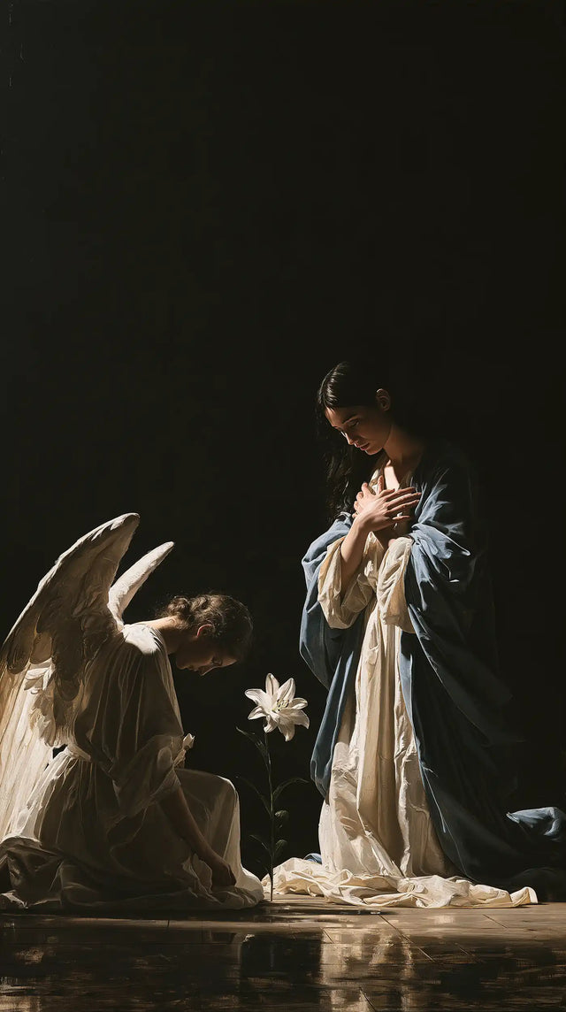 The Annunciation - Contemporary Minimalism · Portrait n° 8