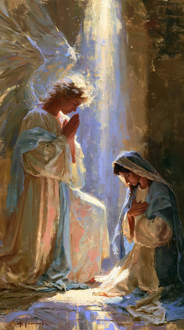 The Annunciation - Impressionist · Portrait n° 6