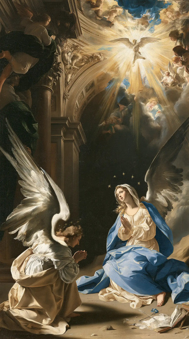 The Annunciation - Sacred Monumental View · Portrait n° 6