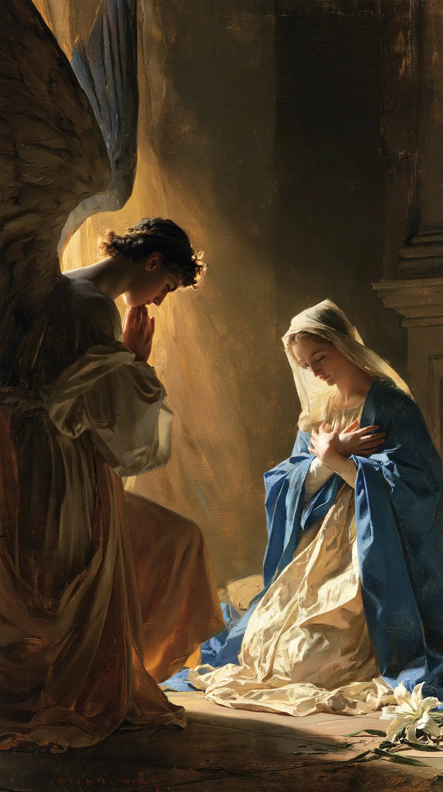 The Annunciation - The Silence of Mary · Portrait n° 8
