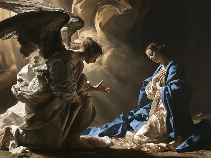The Annunciation - Theatrical Baroque · Landscape n° 1