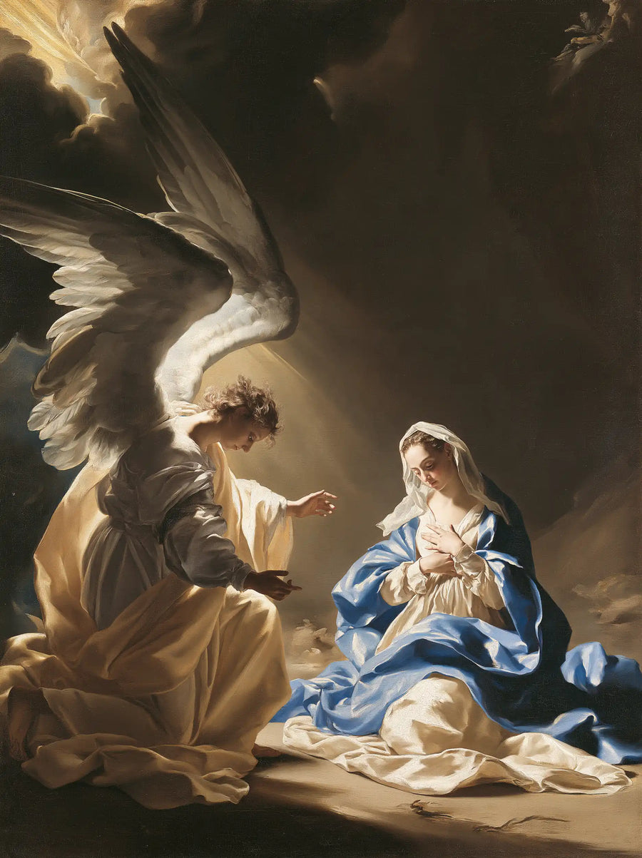 The Annunciation - Theatrical Baroque · Portrait n° 16