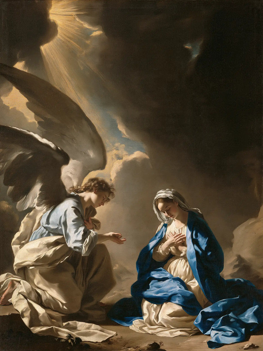 The Annunciation - Theatrical Baroque · Portrait n° 18