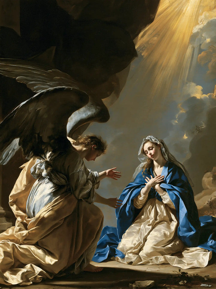 The Annunciation - Theatrical Baroque · Portrait n° 19