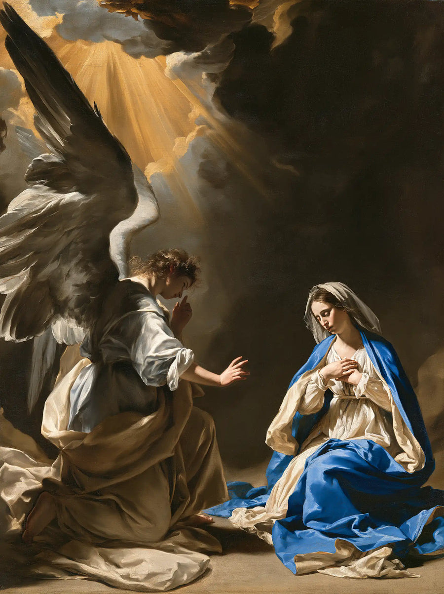 The Annunciation - Theatrical Baroque · Portrait n° 21