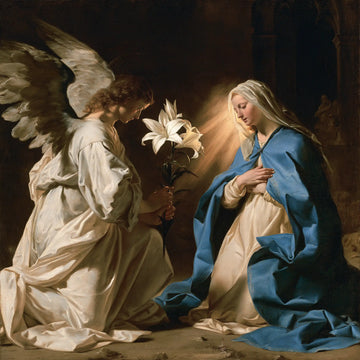 The Annunciation - The White Lily as Symbol · Square n° 5