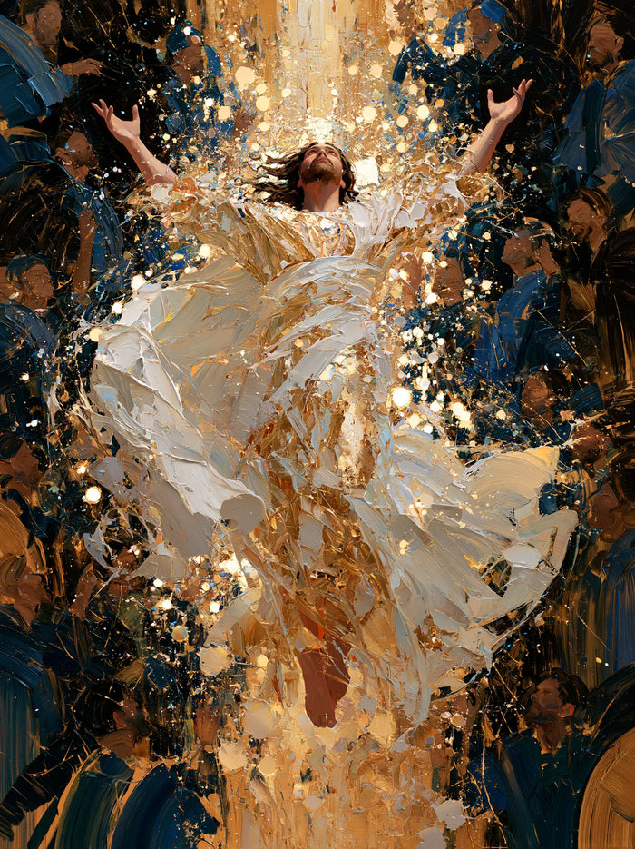 The Ascension of Jesus Christ - Expressionist · Portrait n° 13