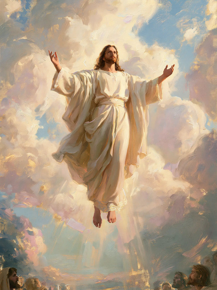 The Ascension of Jesus Christ - Impressionist · Portrait n° 8