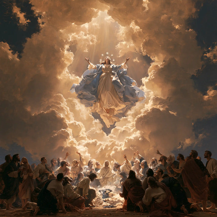 The Assumption of Mary - Assumption with the Apostles · Square n° 1
