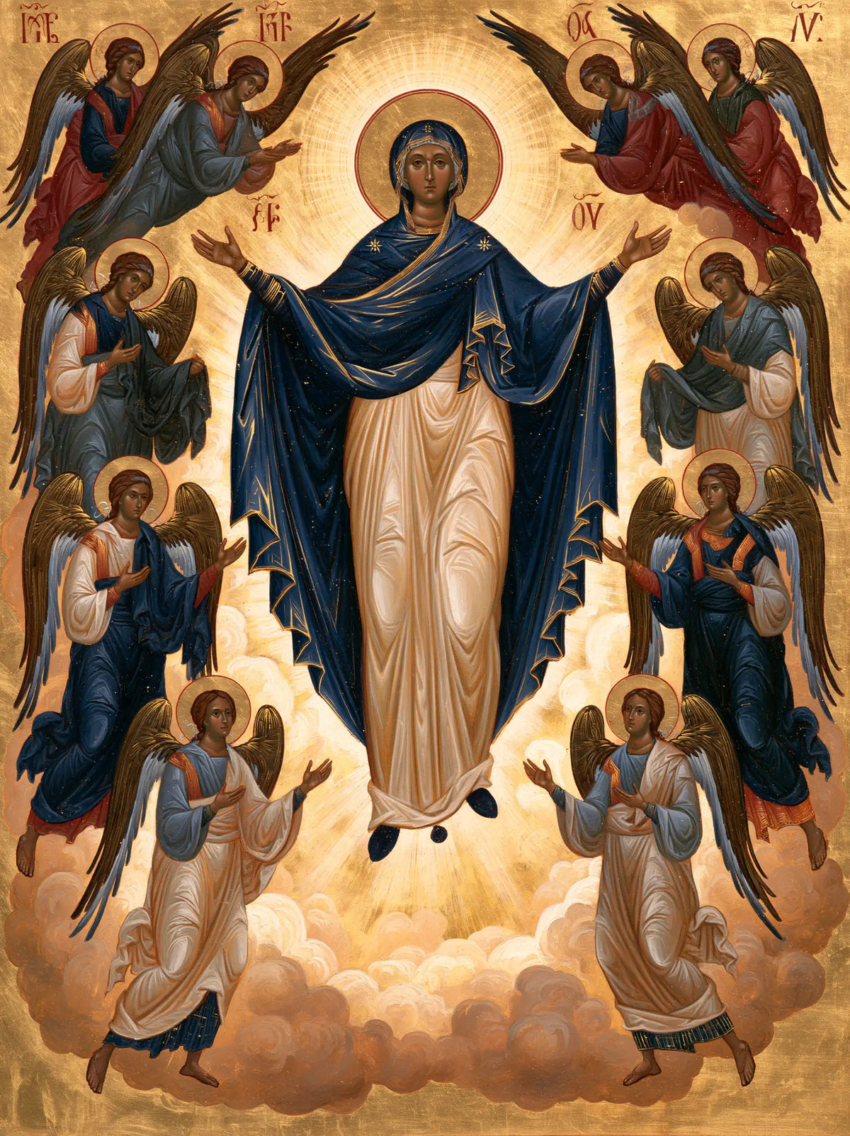 The Assumption of Mary - Contemporary Byzantine · Portrait n° 12