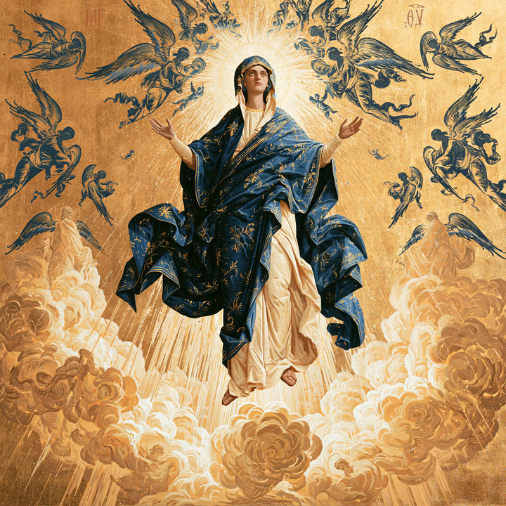 The Assumption of Mary - Contemporary Byzantine · Square n° 6
