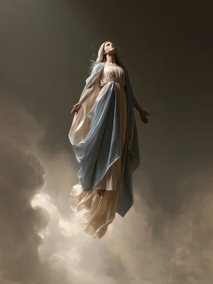 The Assumption of Mary — The Profile in Grey Gentleness