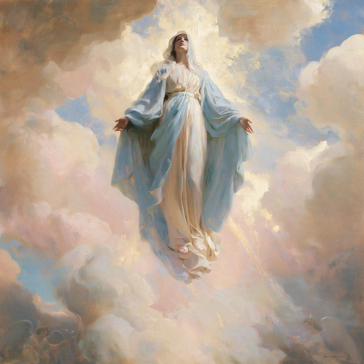 The Assumption of Mary - Impressionist · Square n° 1