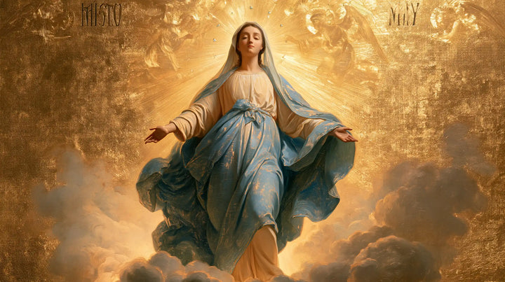 The Assumption of Mary — The Blue Silk of Eternal Days