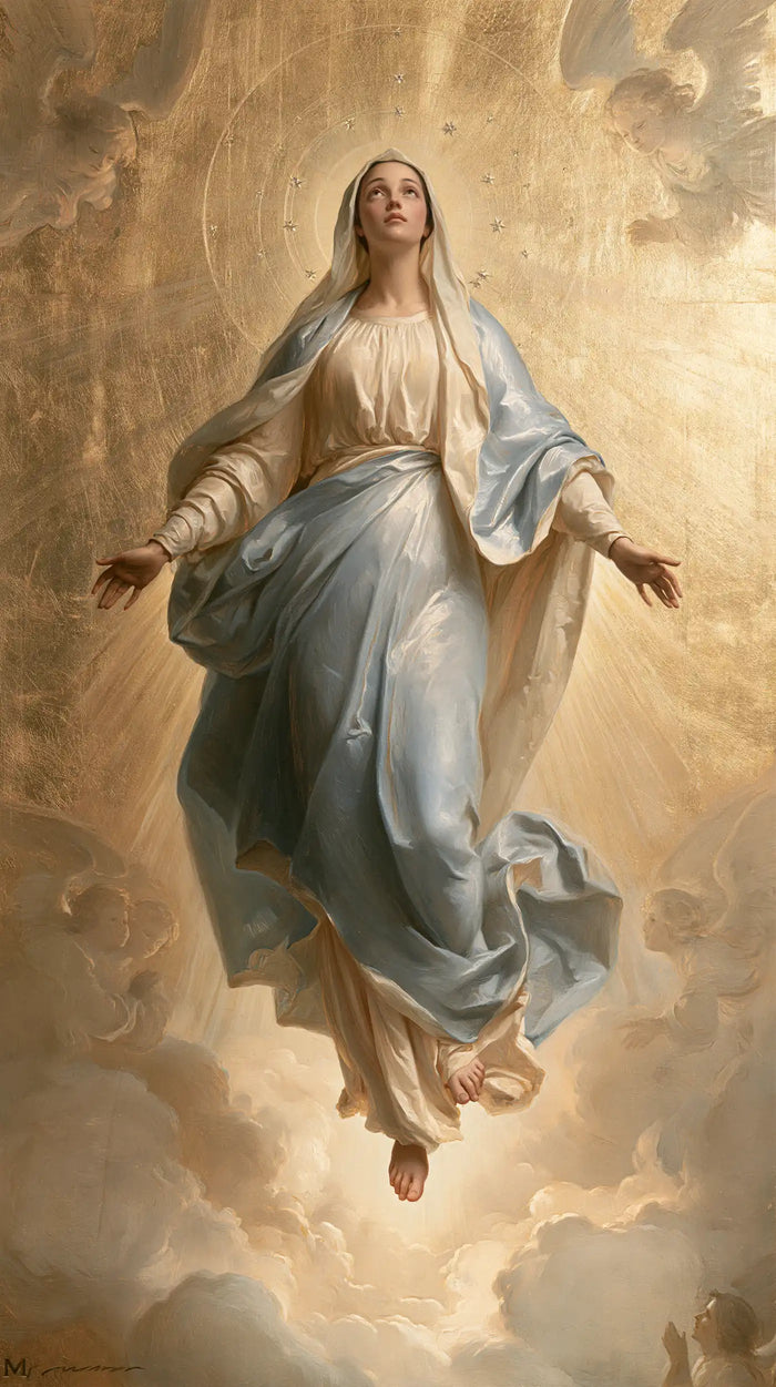 The Assumption of Mary - Sacred Gold · Portrait n° 8
