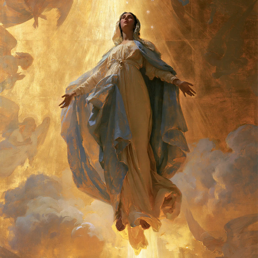 The Assumption of Mary - Sacred Gold · Square n° 7