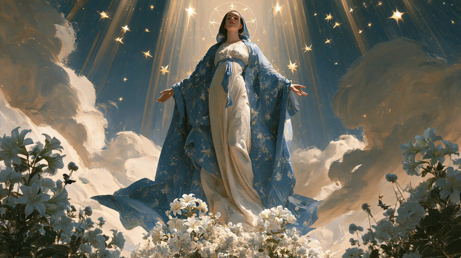 The Assumption of Mary - Symbolist · Landscape n° 10