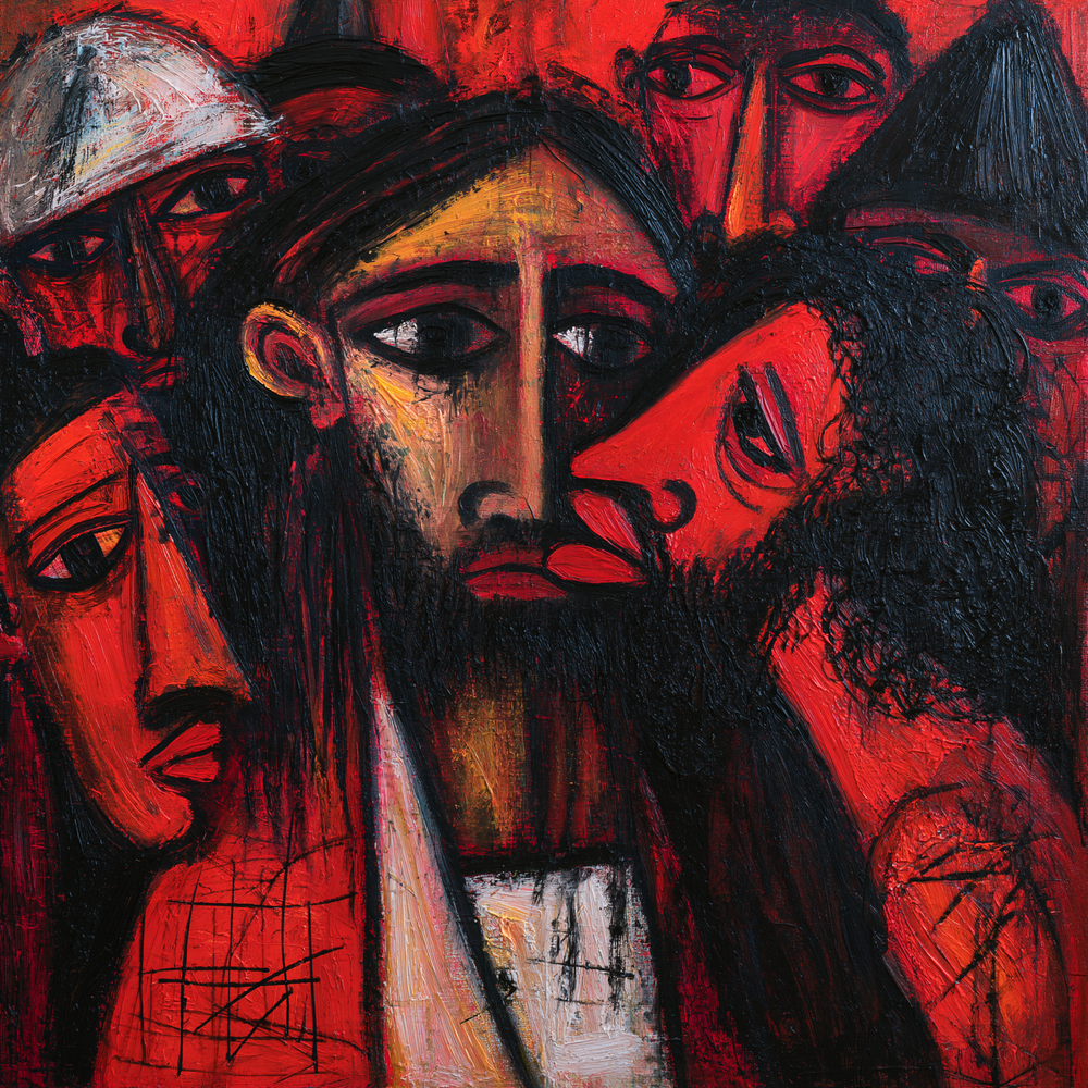 A Traição de Judas - Expressionista · Carré n° 3 - Arte cristã