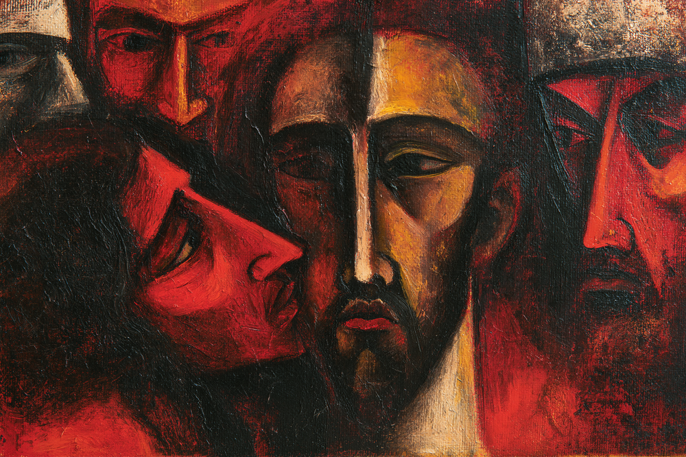 A Traição de Judas - Expressionista · Paisagem n° 5 - Arte cristã