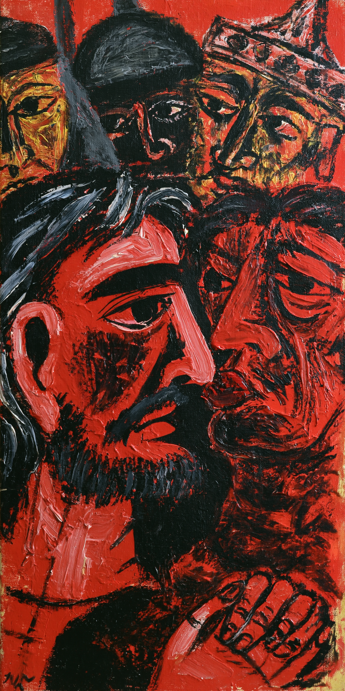 A Traição de Judas - Expressionista · Retrato n° 2 - Arte cristã