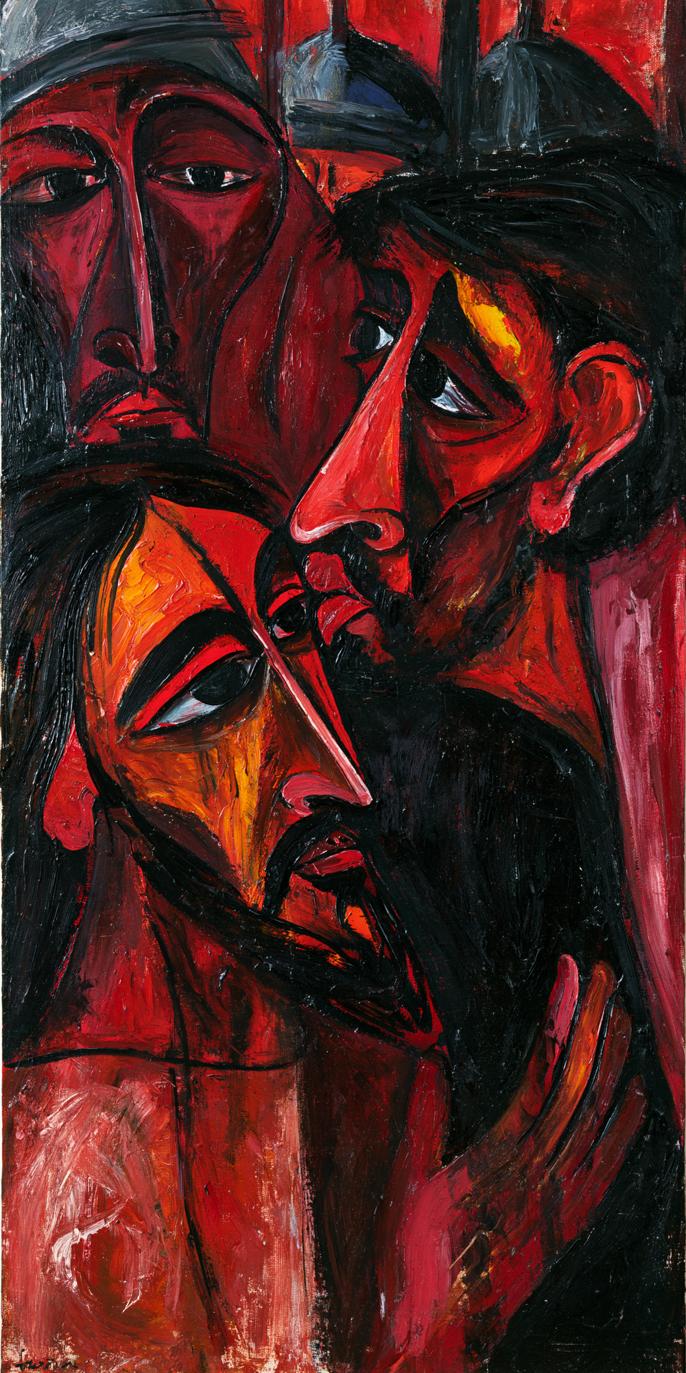 A Traição de Judas - Expressionista · Retrato n° 3 - Arte cristã