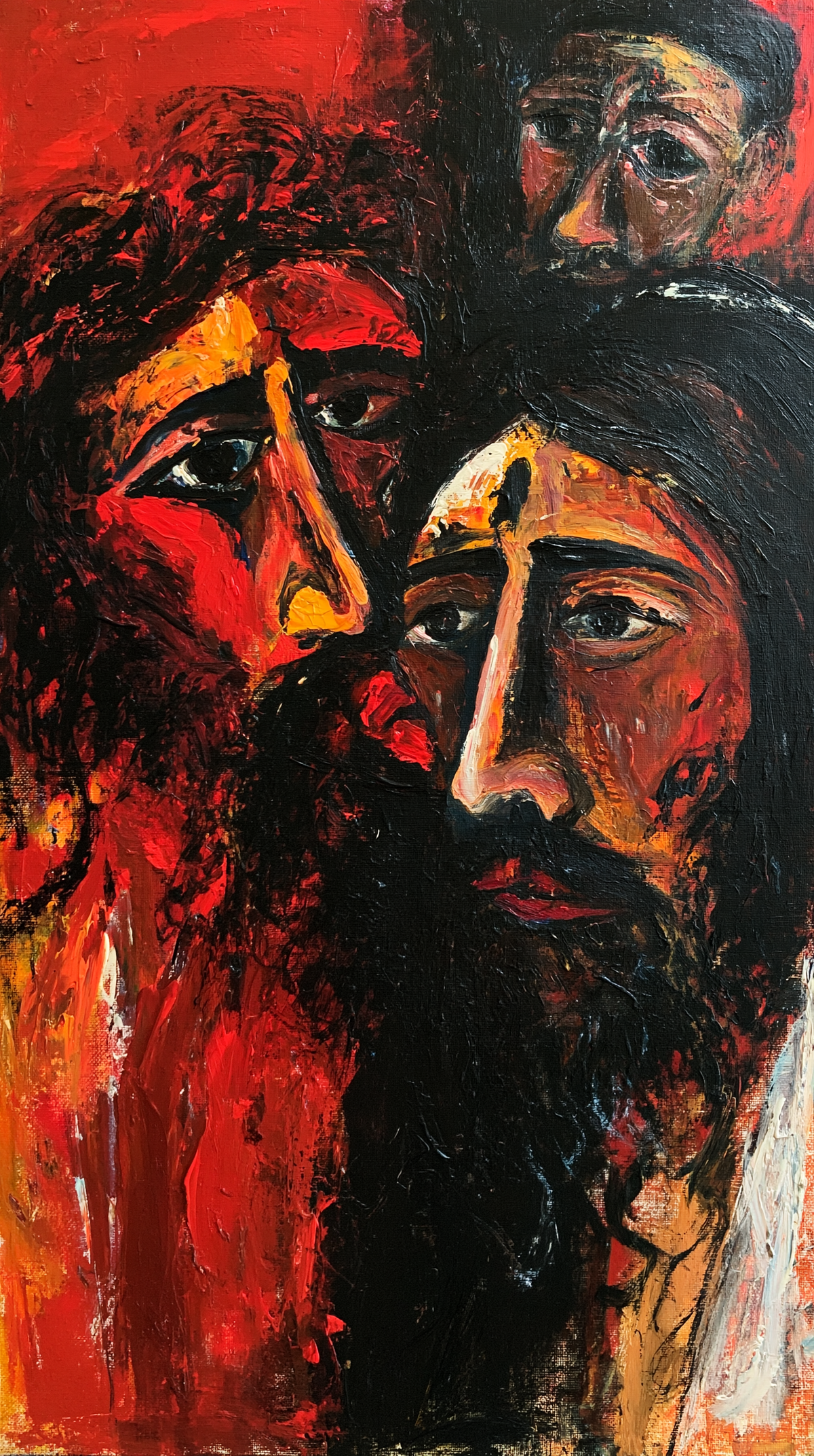 A Traição de Judas - Expressionista · Retrato n° 4 - Arte cristã