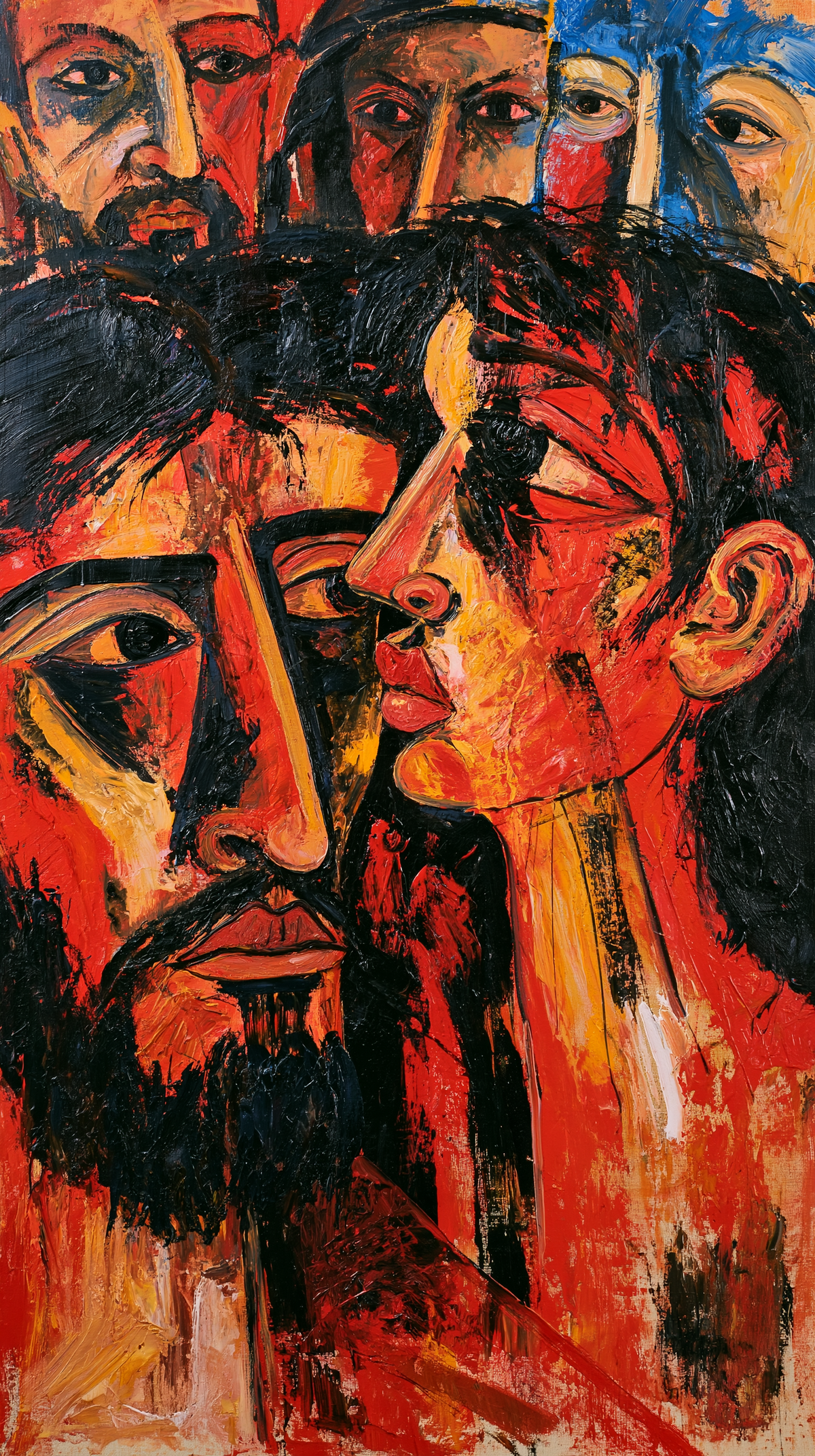 A Traição de Judas - Expressionista · Retrato n° 5 - Arte cristã