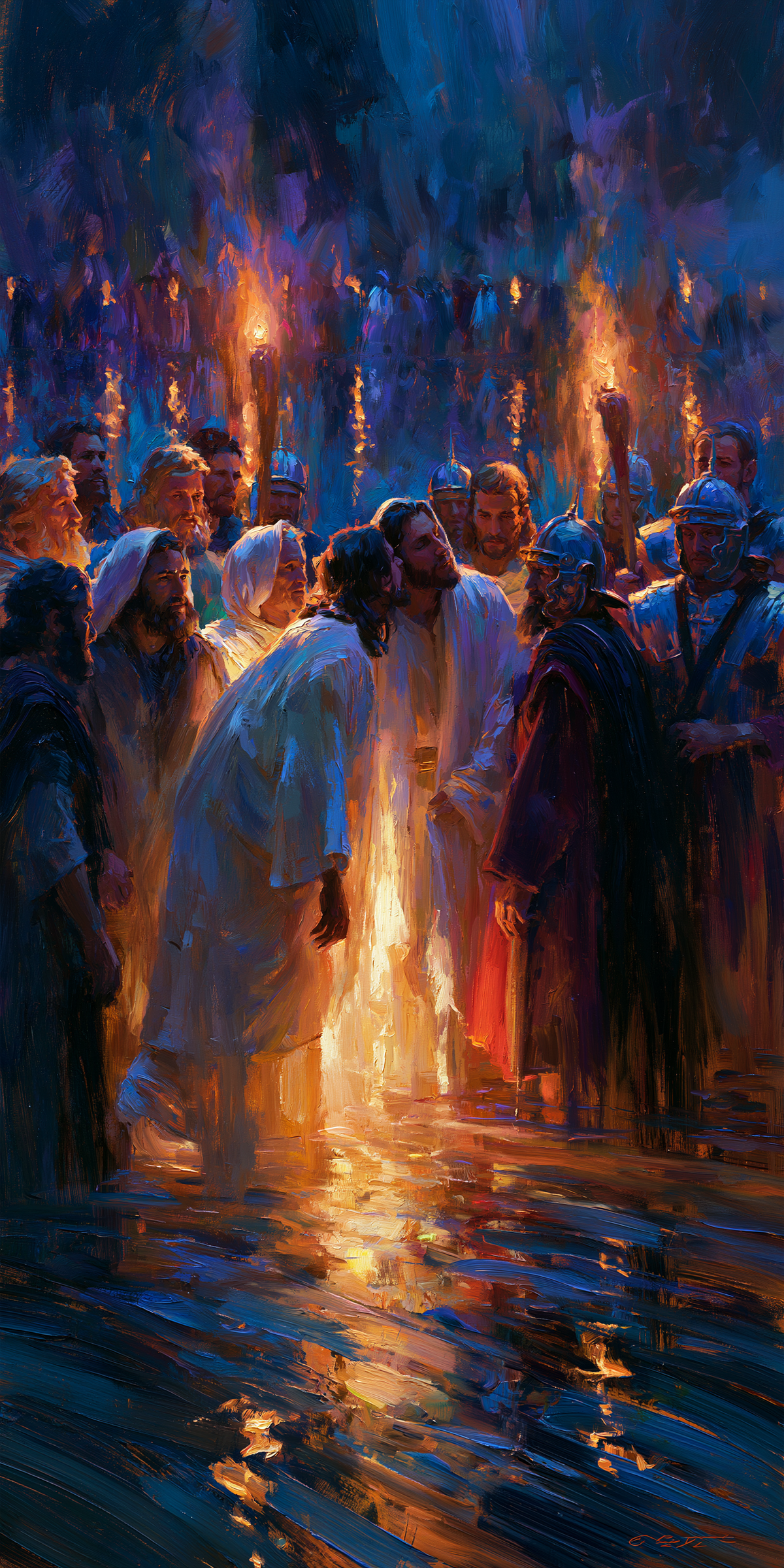 A Traição de Judas - Impressionista · Retrato n° 1 - Arte cristã