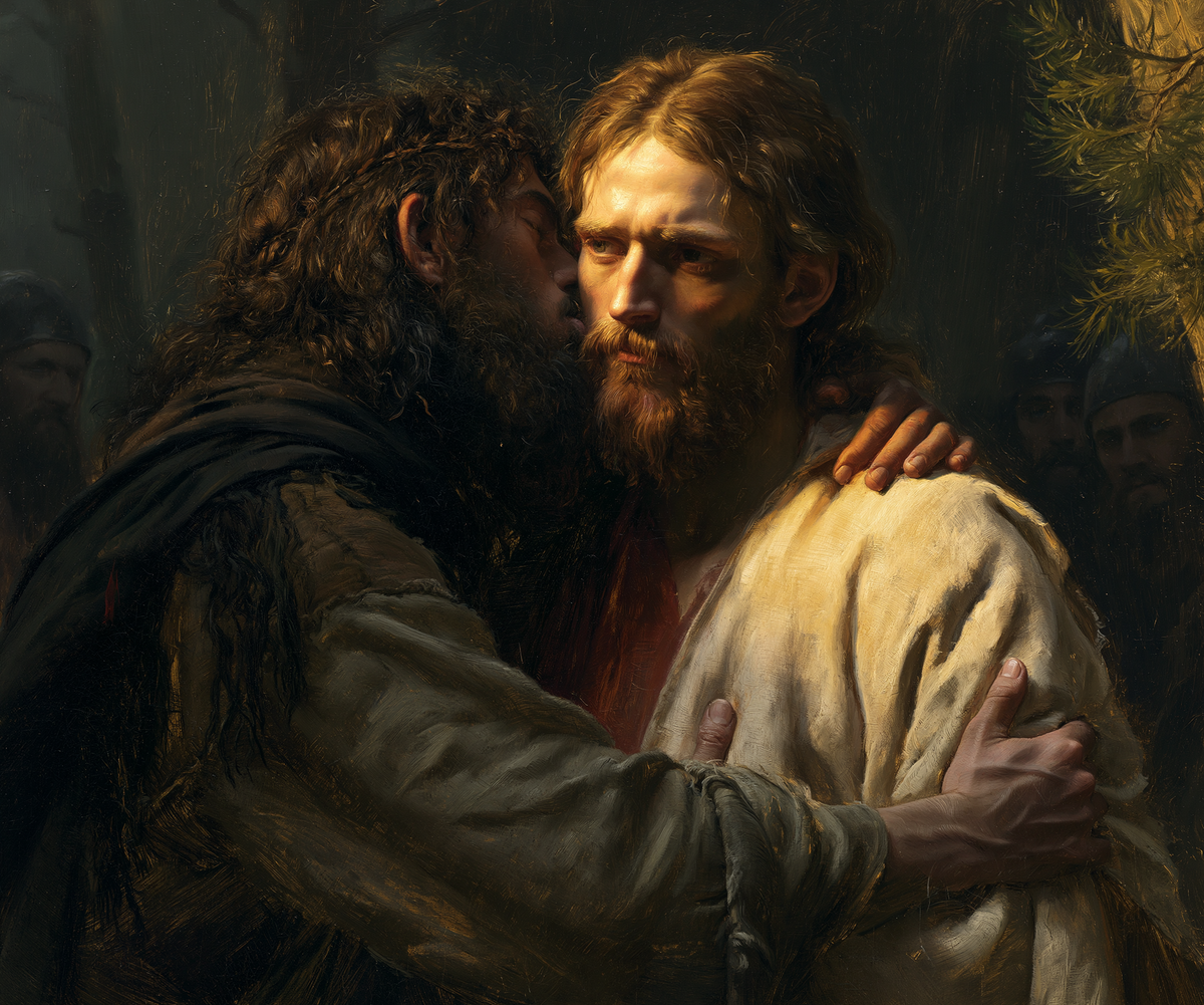 A Traição de Judas - Luz Divina · Paisagem n° 2 - Arte cristã