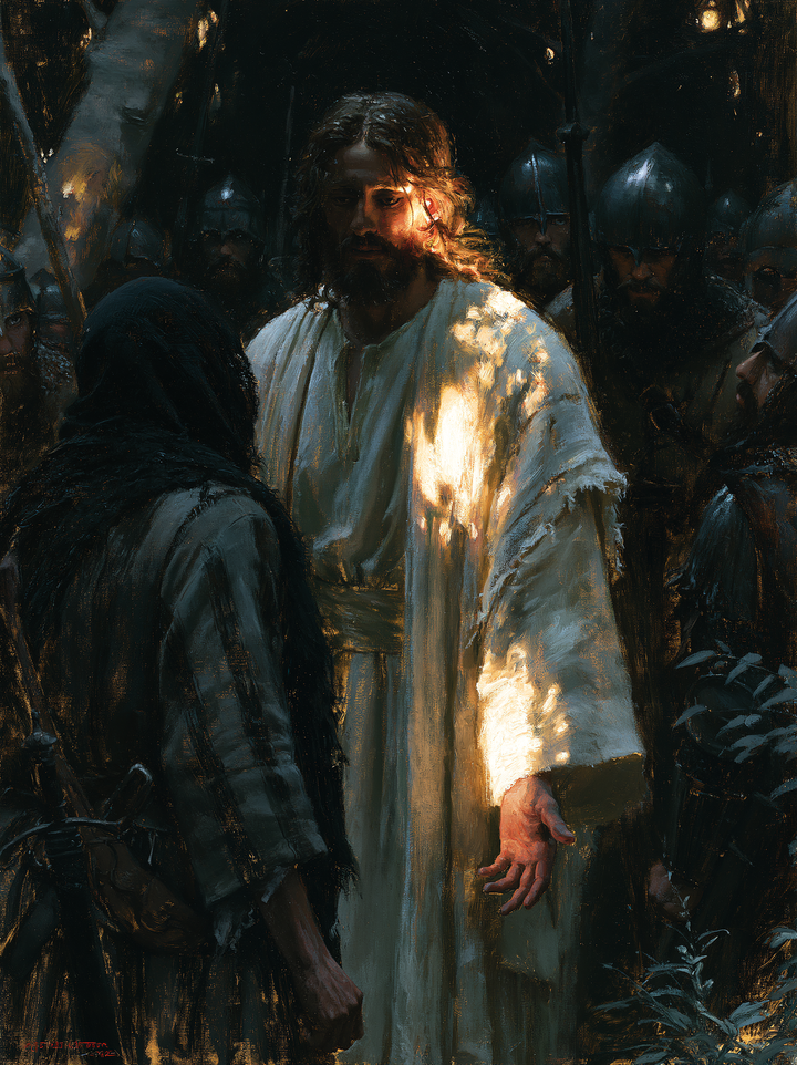 A Traição de Judas - Luz Divina · Retrato n° 3