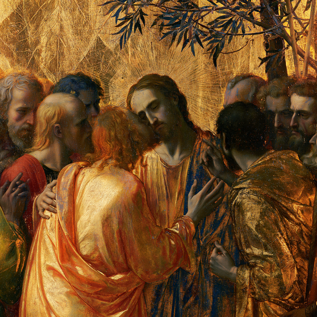 The Betrayal of Judas - Sacred Gold · Square n° 2