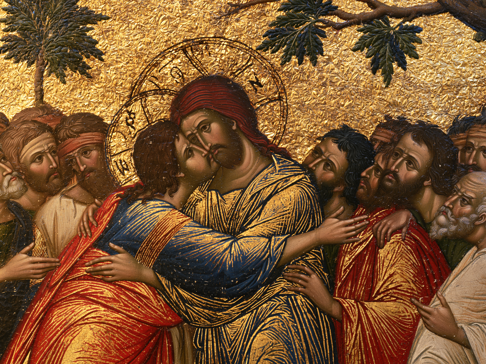 A Traição de Judas - Sagrado Dourado · Paisagem n° 6 - Arte cristã