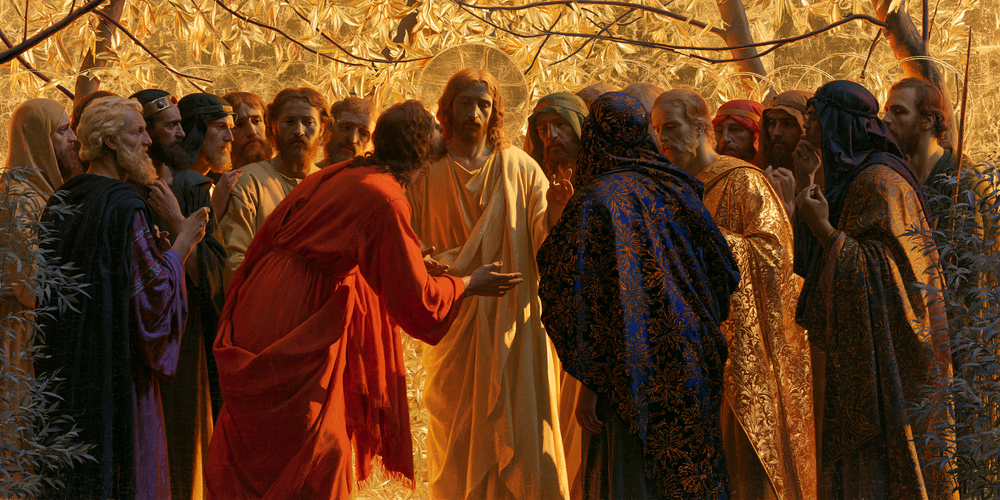 A Traição de Judas - Sagrado Dourado · Paisagem n° 8 - Arte cristã