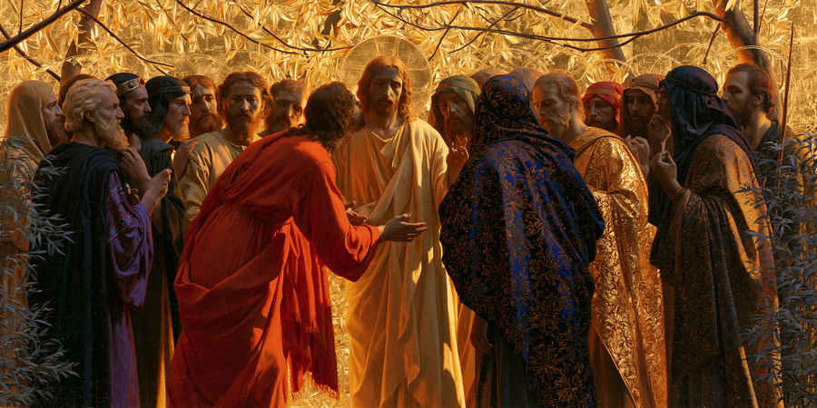 The Betrayal of Judas - Sacred Golden · Landscape n° 8