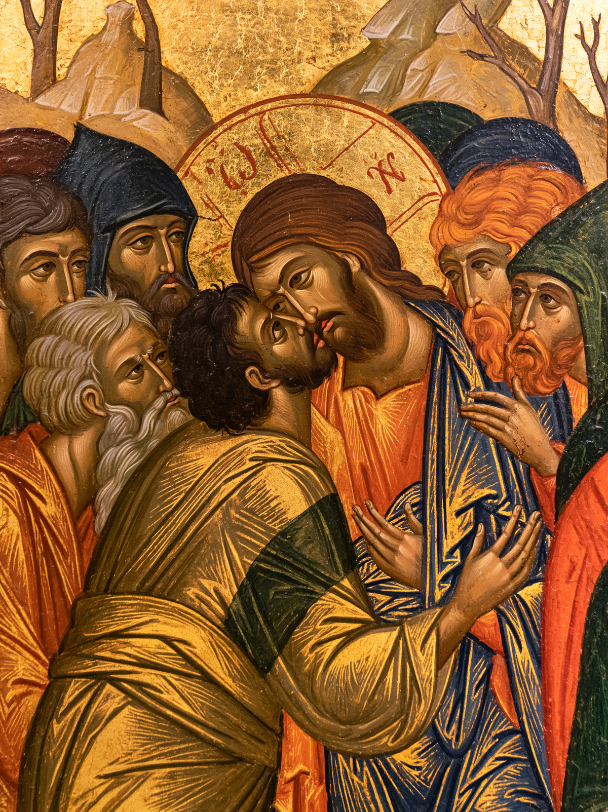 The Betrayal of Judas — The Bowed Brow Within the Halo