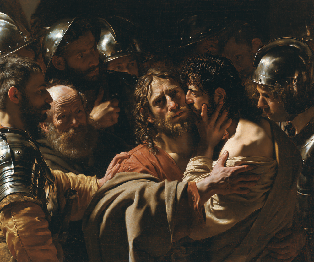 A Traição de Judas - Silêncio Sagrado · Paisagem n° 1 - Arte cristã