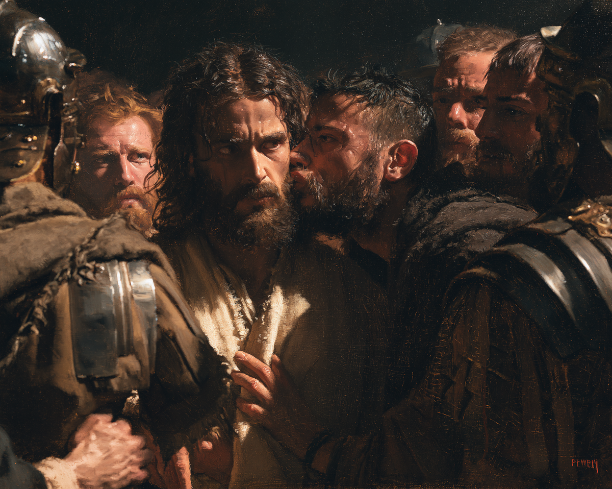 A Traição de Judas - Silêncio Sagrado · Paisagem n° 2 - Arte cristã