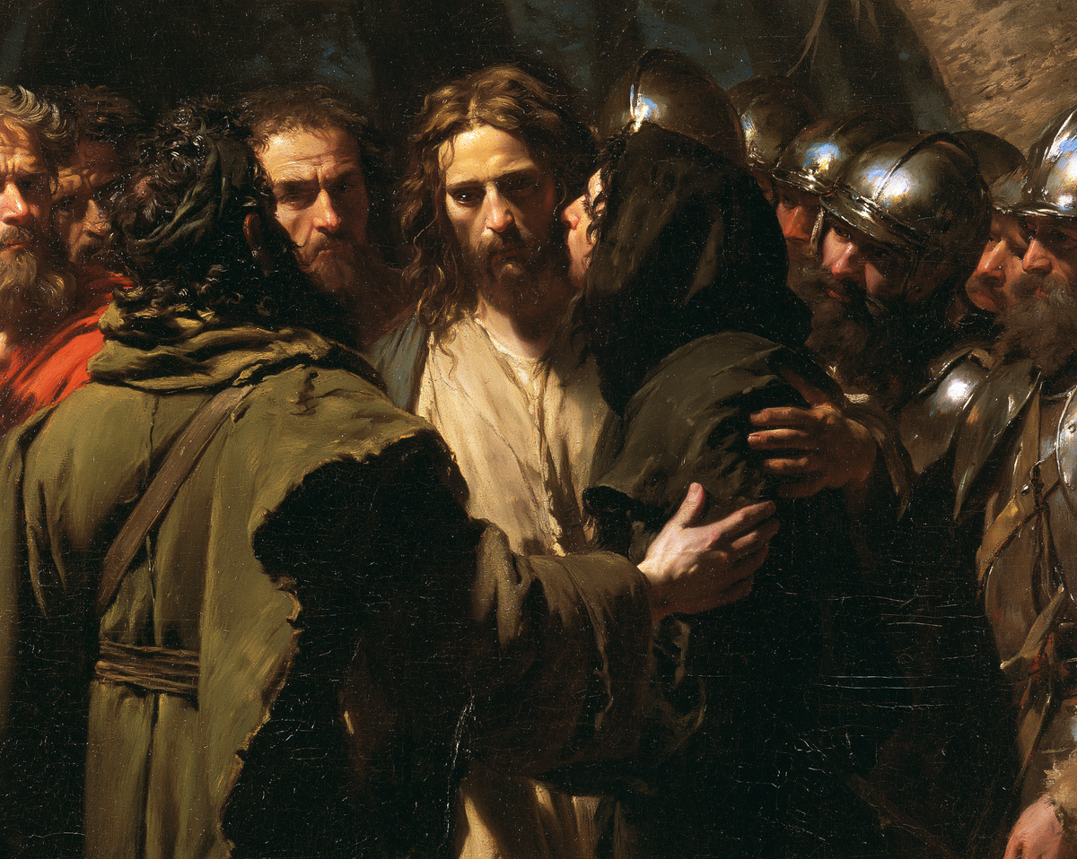 A Traição de Judas - Silêncio Sagrado · Paisagem n° 3 - Arte cristã