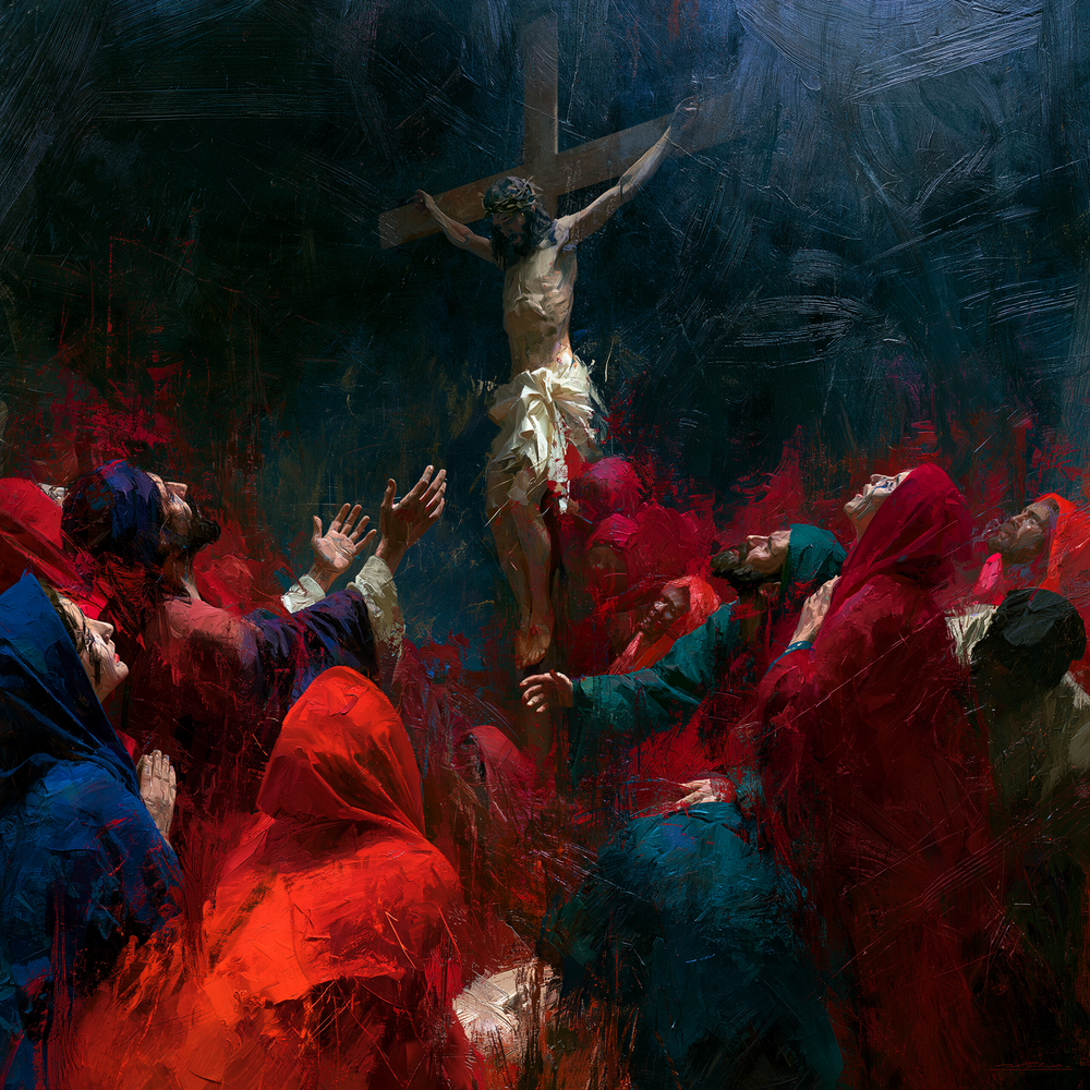A Crucificação - Expressionista · Praça n° 3 - Arte cristã
