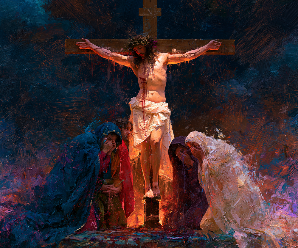 A Crucificação - Expressionista · Paisagem n° 1 - Arte cristã