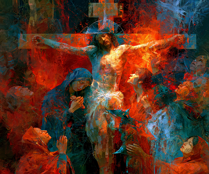 The Crucifixion - Expressionist · Landscape n° 3