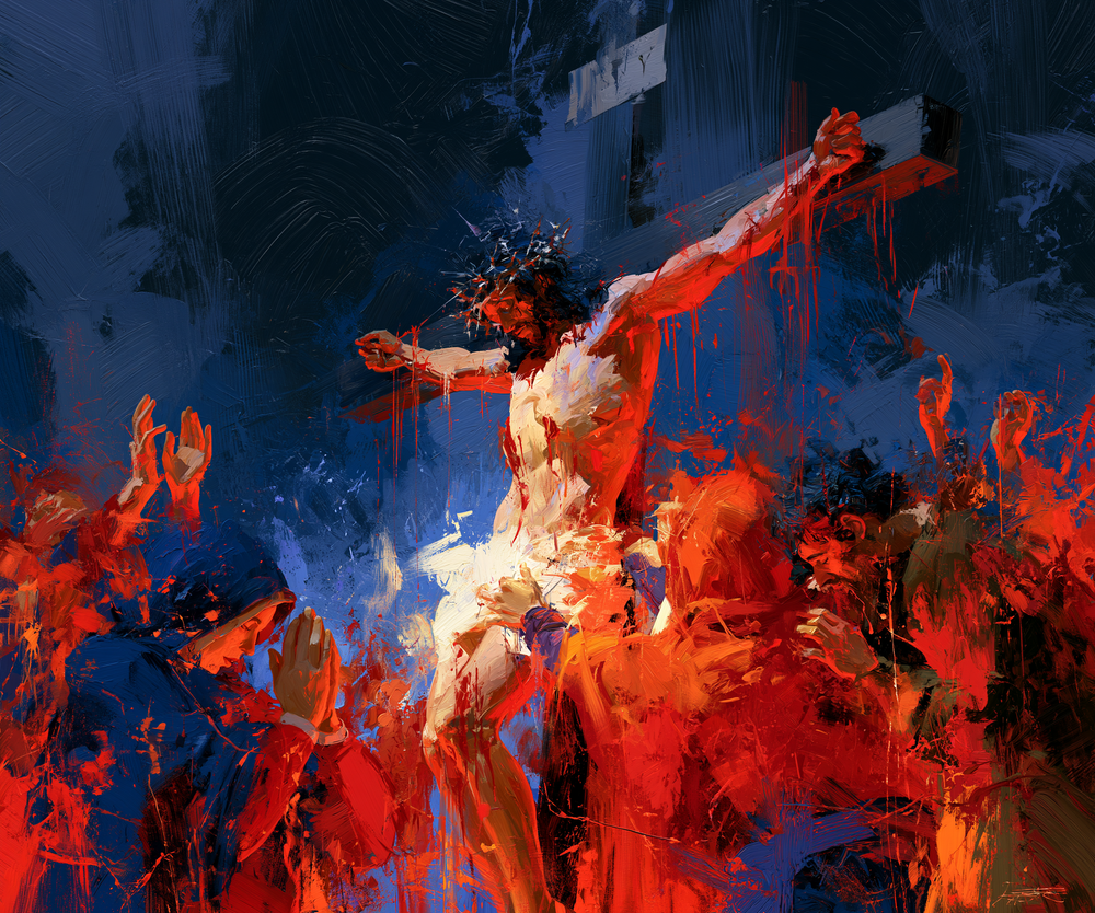 A Crucificação - Expressionista · Paisagem n° 6 - Arte cristã