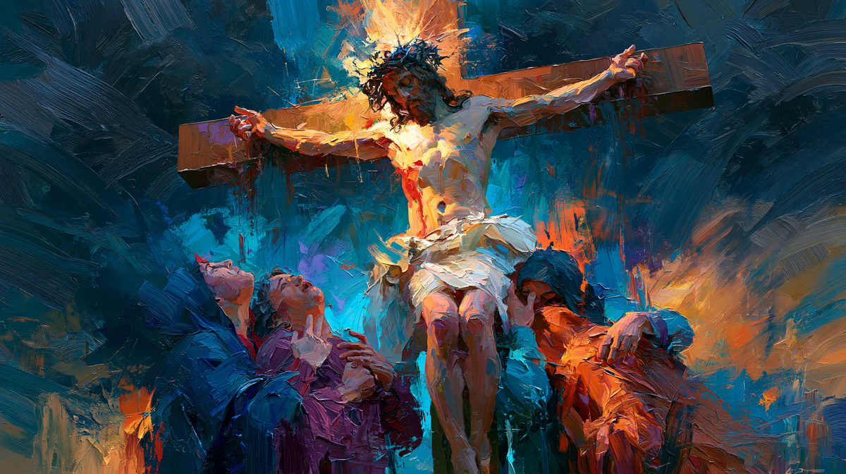 A Crucificação - Expressionista · Paisagem n° 20 - Arte cristã